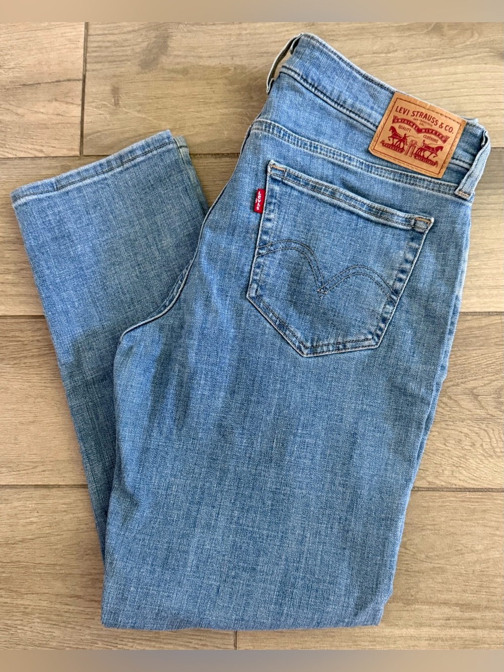 Levi's for Women - Light Blue Boyfriend Jeans